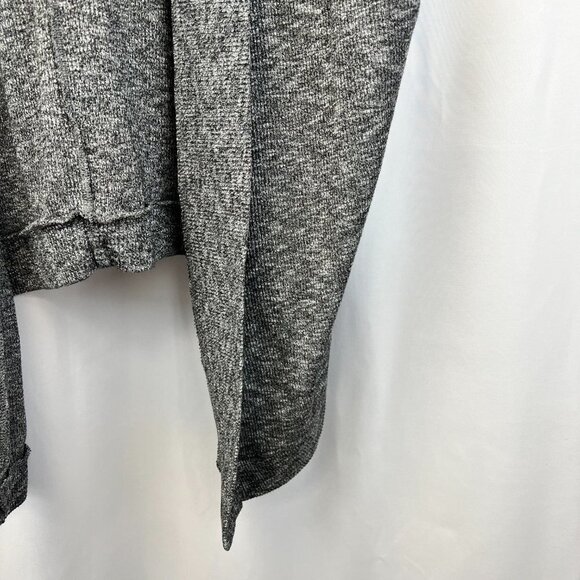 H&M Womens Multicolor Short Sleeve Open Front Hooded Cardigan Sweater Size Small - Picture 7 of 10